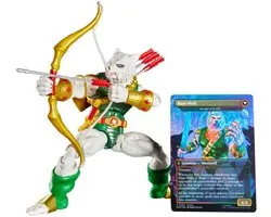 Figurine articulée Marvel Legends Magic: The Gathering Man-Wolf (plus carte Exclusive ) 15 cm