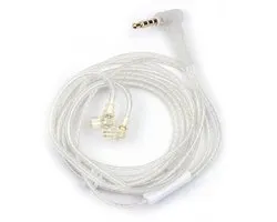 OFC Kabel met Microfoon voor KZ ZS10 Pro Hoofdtelefoons - Afneembaar en Gewoven