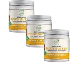 PETAL FRESH - Body Butter Honey & Coconut - 3 Pak