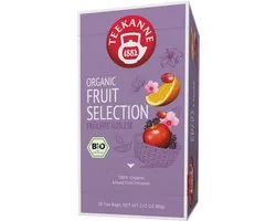 Teekanne - Premium Fruit Selection - bio - thé aux fruits - 200 sachets de thé - adapté à la restauration et aux bureaux - 10 boîtes