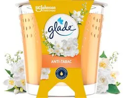 Glade Geurkaars Anti-Tabac 100% Raapzaadwax