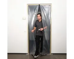Primacover Magnetic stofdeur A-super handig, geen last meer van rits-deur sluit vanzelf door magnetische sluiting