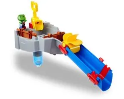Aquaplay waterbaan Sploshy Mountain badspeelset met accessoires.
