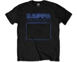 Frank Zappa - Never Heard Heren T-shirt - S - Zwart
