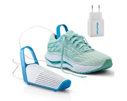 Shoefresh Opod Mini - Slimme Schoenendroger & Schoenverfrisser - Incl. adapter - Geurvreters voor schoenen – Schoendroger - Wit