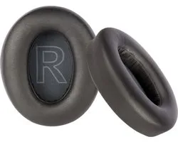 Somstyle Coussinets d'oreille adaptés à Anker Soundcore Life Q35 / Q30 - Mousse souple - Cuir protéiné - Zwart