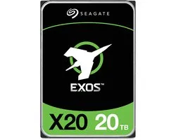 Seagate Enterprise Exos X20 interne harde schijf 20 TB 7200 RPM 3.5" SATA III