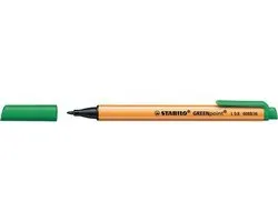 STABILO Fineliner GREENpoint 0,8 mm, groen (doos 10 stuks)