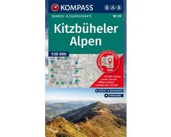 KOMPASS Wanderkarte 29 Kitzbüheler Alpen