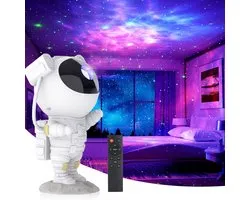 Astronaut Sterren Projector - Sterren projector - Sterrenhemel - Nachtlampje - Sterrenhemel Projector - Sterrenlamp - Galaxy Projector - Afstandsbediening - 15+ kleurcombinaties - Mobstore