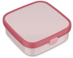 Disney Mepal Bento lunchbox groot Campus - 1.25 l - Inclusief 2 uitneembare lekdichte bentobakjes & vorkje - Cool pink