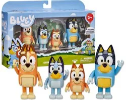 BLUEY Family 4 figurines - Ensemble de jeu