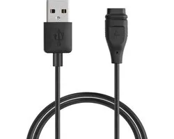 kwmobile USB-oplaadkabel geschikt voor COROS PACE 2 / PACE 3 / APEX /APEX Pro / APEX 2 /VERTIX - Kabel voor smartwatch - zwart