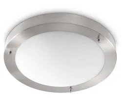 Artdelight Plafonnier Yuca Ø 30 cm 12 Watt chrome mat