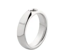 MelanO Vivid Ring - Zilverkleurig - Maat 50