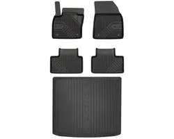 FROGUM Ligne 77 / DryZone Volvo XC40 – Tapis de sol & tapis de coffre – Ajustement parfait – Protection renforcée – TPE inodore