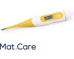 Mat Care BBT Flexibele tip - basale thermometer - ovulatiethermometer 2 decimalen