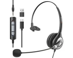 Casque Type-C Mono avec microphone et Noise Cancelling pour Teams et Call Center