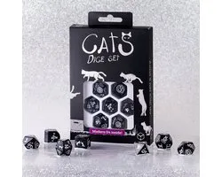 CATS Modern Dice Set: Waffle (Black)