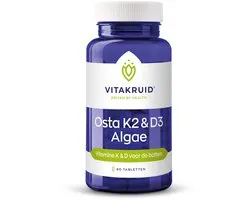 Vitakruid Osta K2 & D3 Algae 90 tabletten