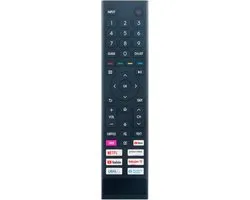 AULCMEET ERF3B80H IR Replacement Remote Control Compatible With Hisense 4K OLED Smart TV 43A7GQ 50A6BG 55A76GQ 40A4BG - ShopVlot