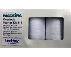 Brother overlock starter kit 3+1