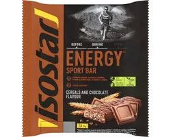 Isostar Energy Sport Bar Chocolade Smaak 3 x 40 g