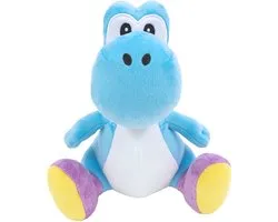 Nintendo Together + Super Mario Bros – Yoshi Licht Blauw Official Licensed knuffel – 20 cm pluche