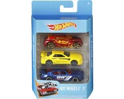 Hot Wheels Diecast 3 pak autoset