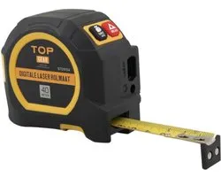 Topgear Digitale Rolmaat 5 meter- met 40 meter Laser - USB Oplaadbaar