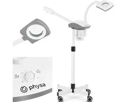 Physa PHY-FS_01 - Gezichtssauna - 3x Vergrootglas - Aromatherapie - Ozonfunctie