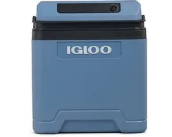 Igloo - IE27 - Glacière électrique Thermoe - 12/230v AC/ DC - 27 Litres - coloris bleu