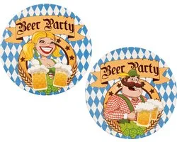 Boland - Set 10 bierviltjes 'Beer party' - Geen thema - Bierfest