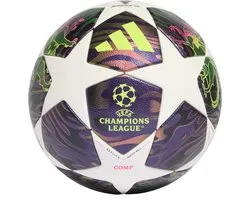 adidas UEFA Champions League Final Competition Ball, Unisex, Purper, Bal naar voetbal, maat: 5