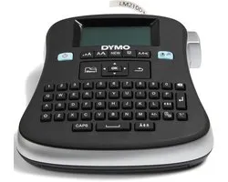 DYMO desktop labelprinter | LabelManager 210D herlaadbare handheld labelmaker | QWERTY-toetsenbord | Gebruiksvriendelijke, Smart-One-Touch-toetsen en groot scherm | voor organisatie thuis en op kantoor