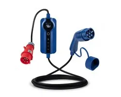 Chargeur mobile Voiture | Type 2 - Prise CEE | Chargeur domestique réglable électrique & hybride | Type 2 - Prise CEE | 11 kW | Phase 3 - Réglable 8A-16A