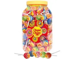 Chupa Chups - Best of sucettes - 100 pièces - 1200 grammes