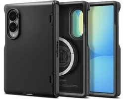 Coque Spigen compatible avec Samsung Galaxy Z Fold 8 - Slim Armor Pro MagFit - Coque arrière compatible avec MagSafe / Qi2 - Protection de charnière - Coque noire