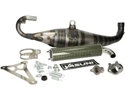 Uitlaat Yasuni C40 kevlar Minarelli Horizontaal