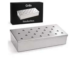 Grillx Smokerbox - Fumage à chaud - Accessoire de barbecue - Pour barbecue à gaz et à charbon de bois