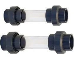 Cepex Inspectieglas met 3-delige koppeling Ø63 mm - ZEER STEVIG