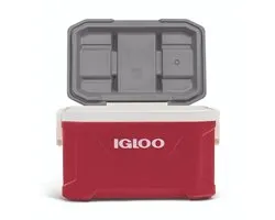Igloo - Latitude 52 - Middelgrote koelbox - 49 Liter - Rood