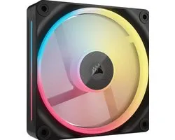 Corsair iCUE LINK LX120-R RGB PWM Reverse Fan Expension - Case-fan - 120mm - 1 stuk - Zwart