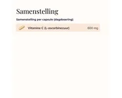 Vitamine C Supplementen/Capsules/Tabletten - Hoogwaardige Kwaliteit - Viv Supplements - Hormoonbalans & Vrouwengezondheid