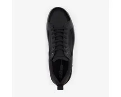 ECCO Bypath Tred chaussures à lacets en daim pour hommes noir - Taille 46 - Semelle amovible