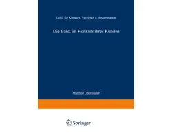 Die Bank im Konkurs ihres Kunden