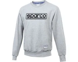 Pull Sparco FRAME - Pull gris élégant avec logo Sparco - Grijs - Pull gris taille M