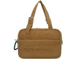 Patrizia Pepe (Im)Perfection Schoudertas Leder 35 cm - Dames - natural