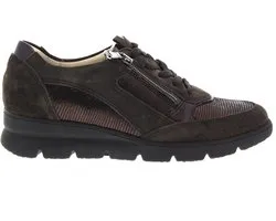 Dames Sneakers Waldlaufer H-bruni Darkbrown 902001 Donkerbruin - Maat 38