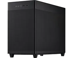 ASUS Prime AP201 - PC Behuizing - Tower Small form factor - Micro ATX - Mini ITX - Zwart